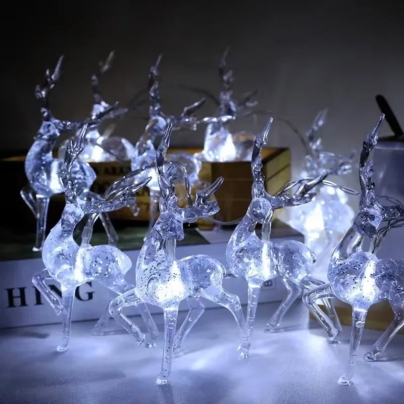 Christmas Santa String Lights